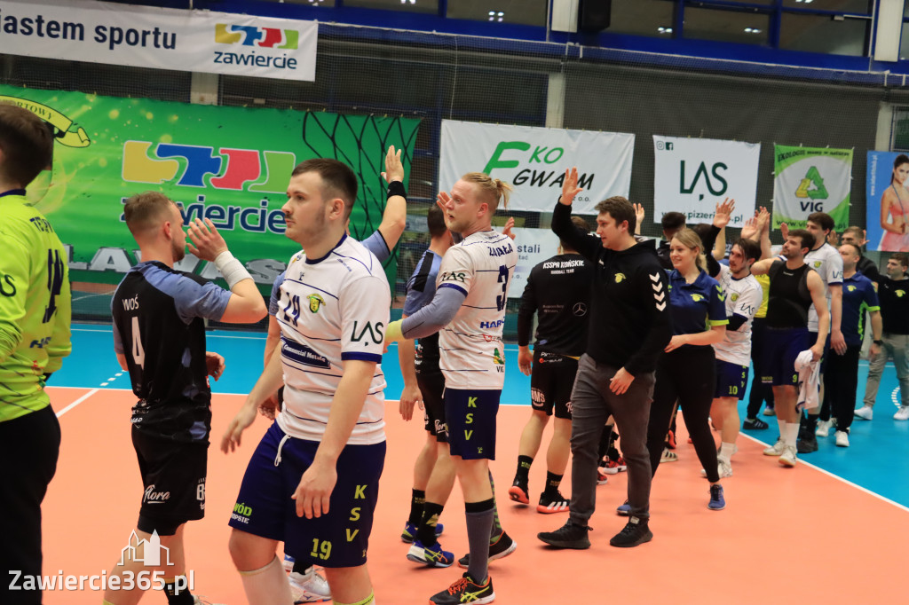 KS Viret CMC Zawiercie  KSSPR Końskie 26:26