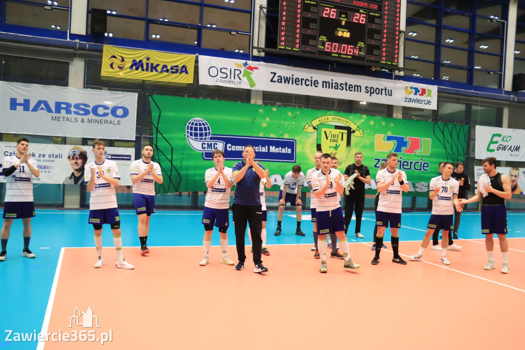 KS Viret CMC Zawiercie  KSSPR Końskie 26:26