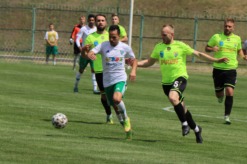 KP Warta Zawiercie 2:2  K.S. Polonia Łaziska Górne,