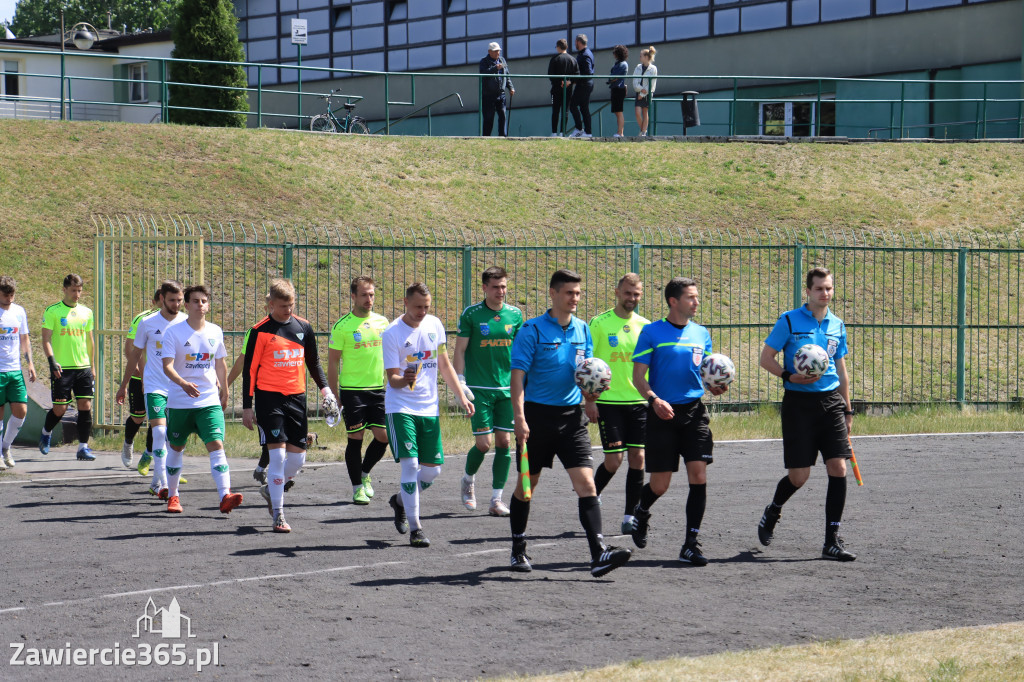 KP Warta Zawiercie 2:2  K.S. Polonia Łaziska Górne,