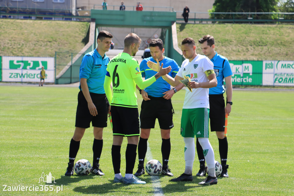 KP Warta Zawiercie 2:2  K.S. Polonia Łaziska Górne,