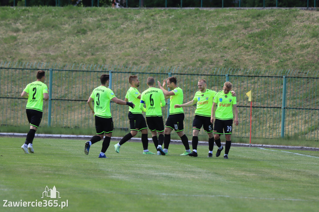 KP Warta Zawiercie 2:2  K.S. Polonia Łaziska Górne,