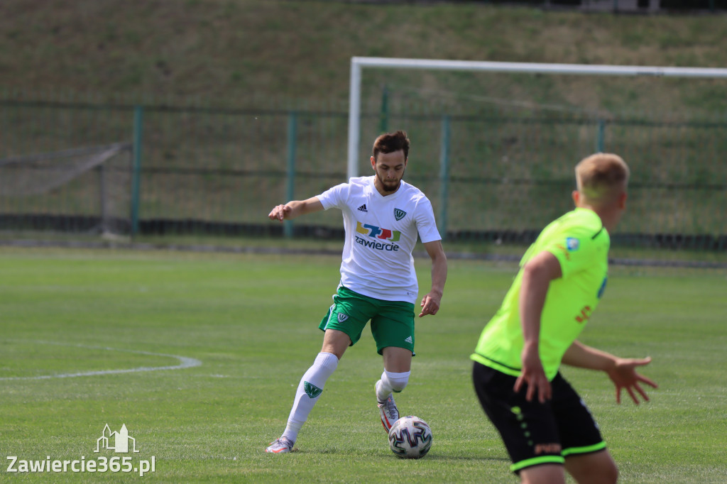 KP Warta Zawiercie 2:2  K.S. Polonia Łaziska Górne,