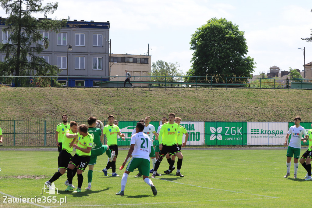 KP Warta Zawiercie 2:2  K.S. Polonia Łaziska Górne,