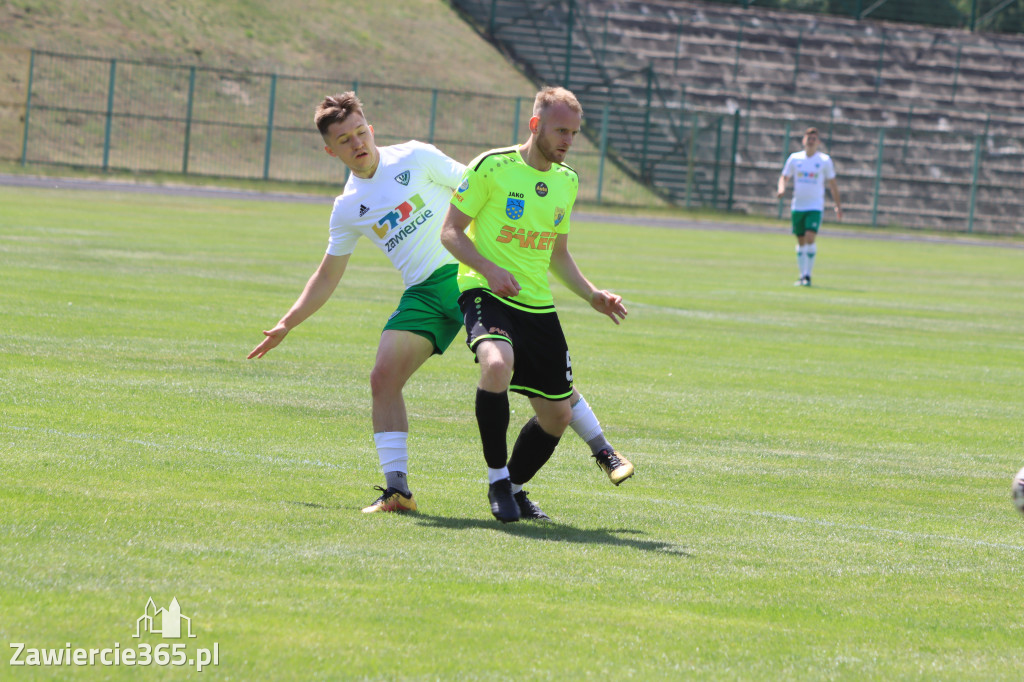 KP Warta Zawiercie 2:2  K.S. Polonia Łaziska Górne,