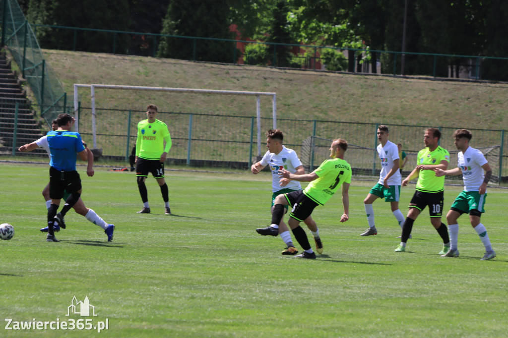 KP Warta Zawiercie 2:2  K.S. Polonia Łaziska Górne,
