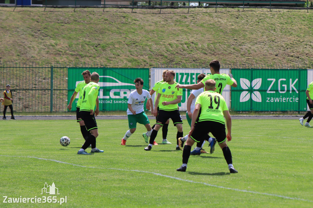 KP Warta Zawiercie 2:2  K.S. Polonia Łaziska Górne,