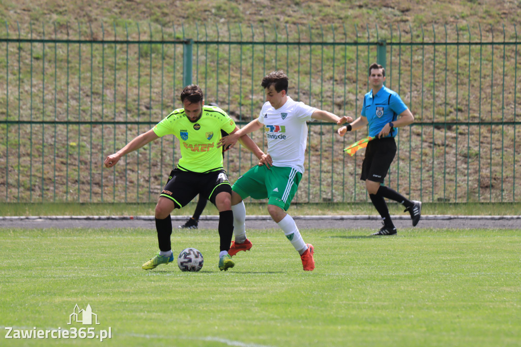 KP Warta Zawiercie 2:2  K.S. Polonia Łaziska Górne,