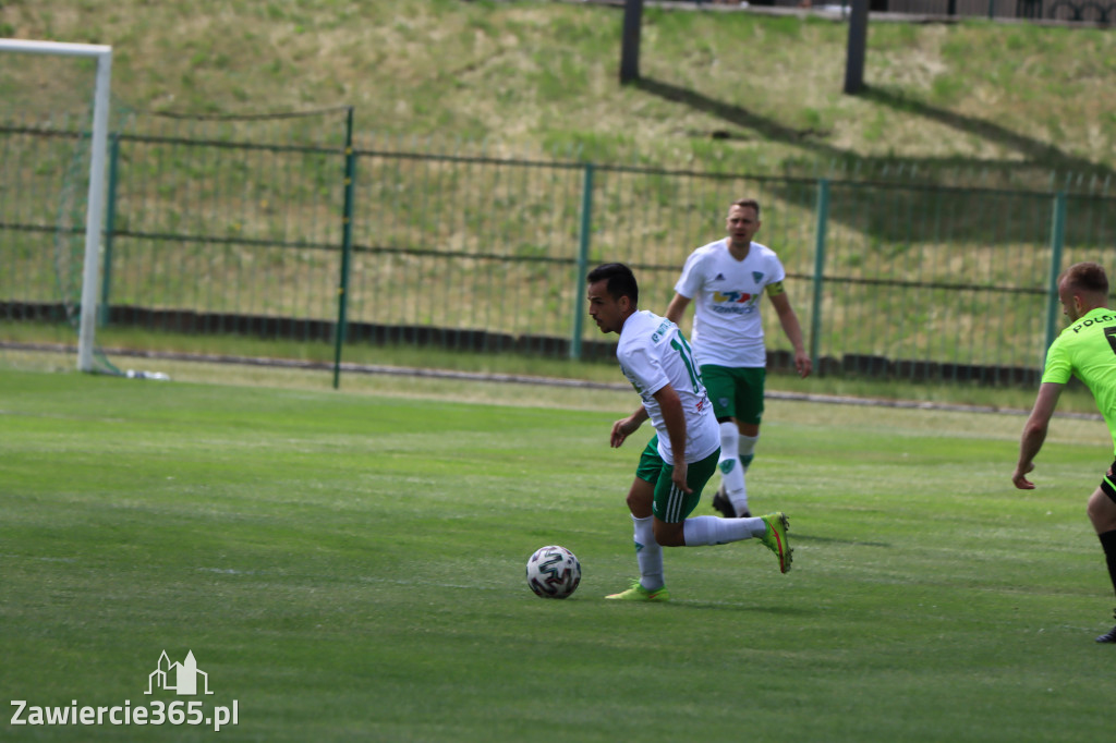 KP Warta Zawiercie 2:2  K.S. Polonia Łaziska Górne,