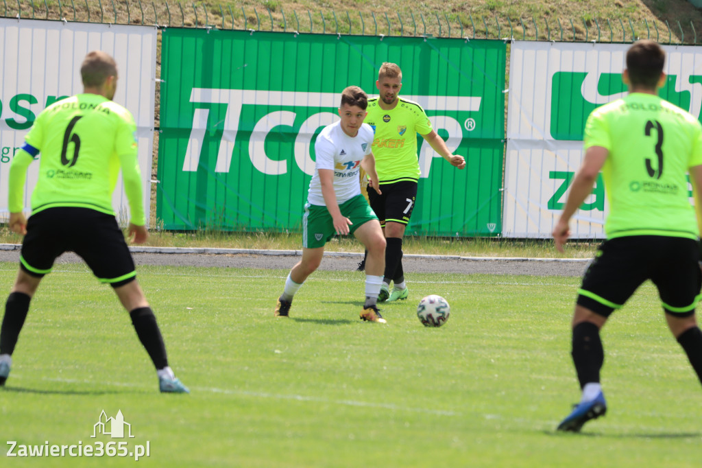 KP Warta Zawiercie 2:2  K.S. Polonia Łaziska Górne,