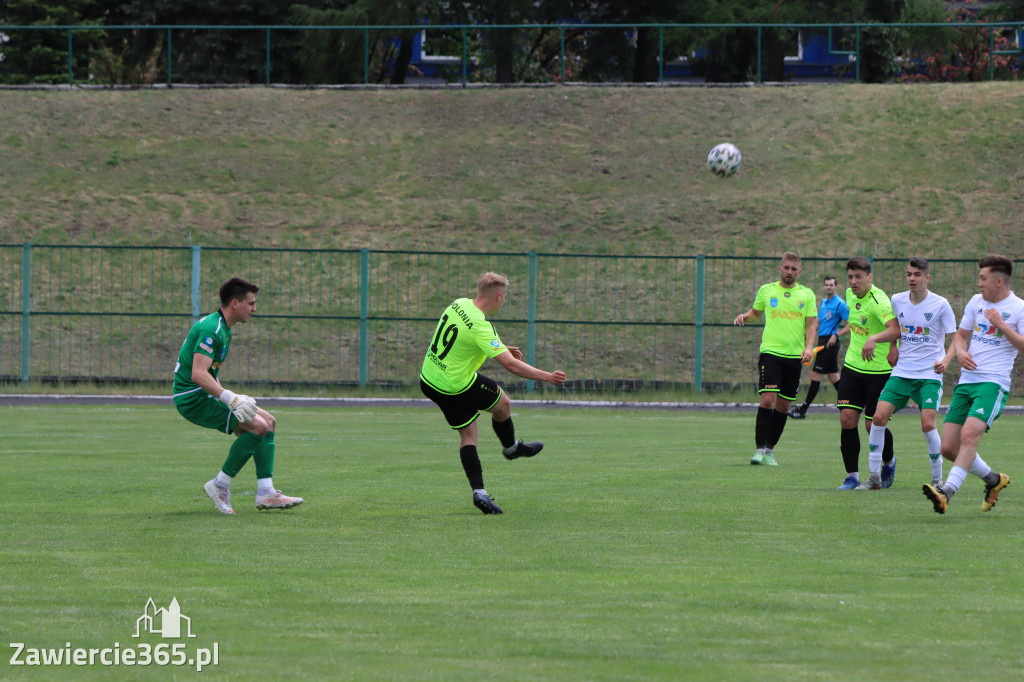 KP Warta Zawiercie 2:2  K.S. Polonia Łaziska Górne,
