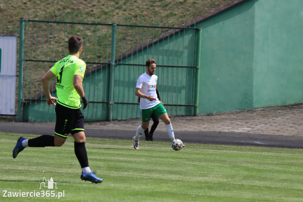 KP Warta Zawiercie 2:2  K.S. Polonia Łaziska Górne,