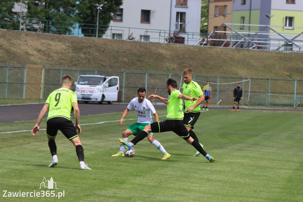 KP Warta Zawiercie 2:2  K.S. Polonia Łaziska Górne,