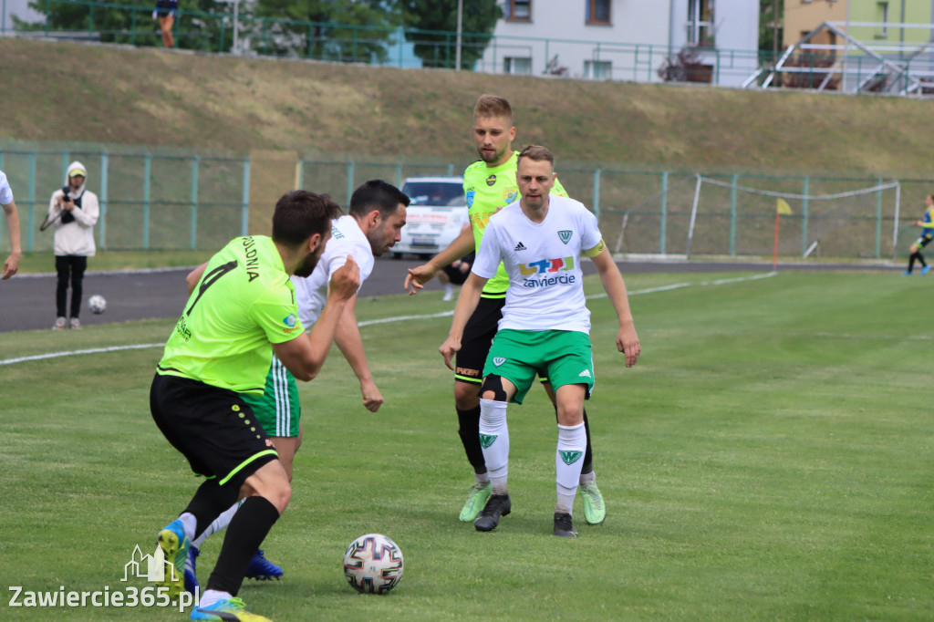 KP Warta Zawiercie 2:2  K.S. Polonia Łaziska Górne,