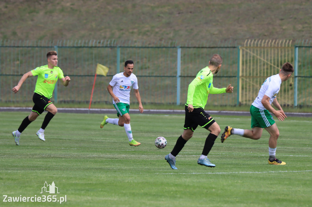 KP Warta Zawiercie 2:2  K.S. Polonia Łaziska Górne,