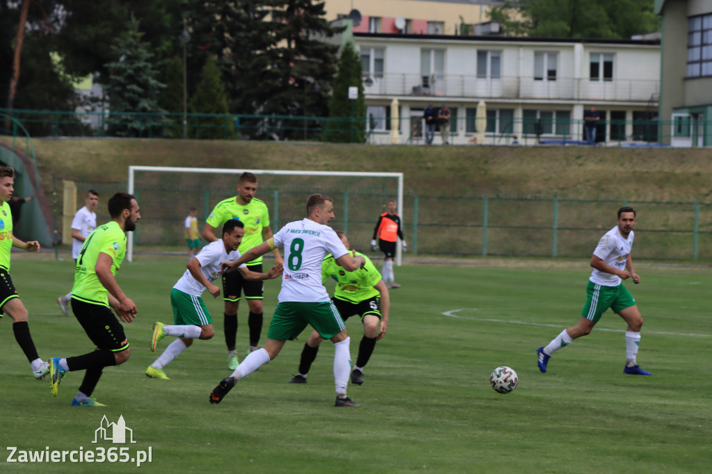 KP Warta Zawiercie 2:2  K.S. Polonia Łaziska Górne,