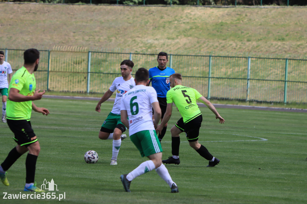 KP Warta Zawiercie 2:2  K.S. Polonia Łaziska Górne,