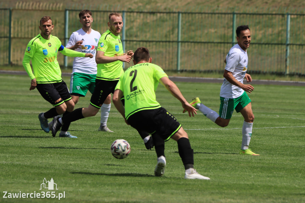 KP Warta Zawiercie 2:2  K.S. Polonia Łaziska Górne,