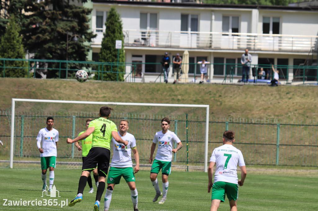 KP Warta Zawiercie 2:2  K.S. Polonia Łaziska Górne,
