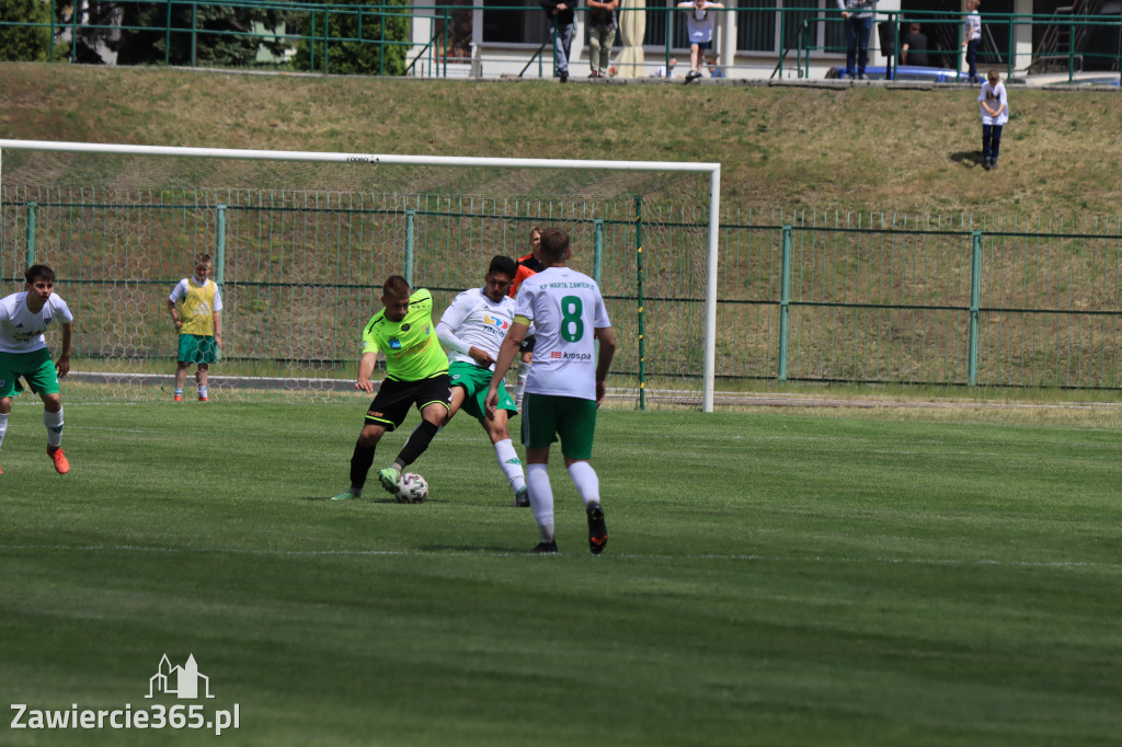 KP Warta Zawiercie 2:2  K.S. Polonia Łaziska Górne,