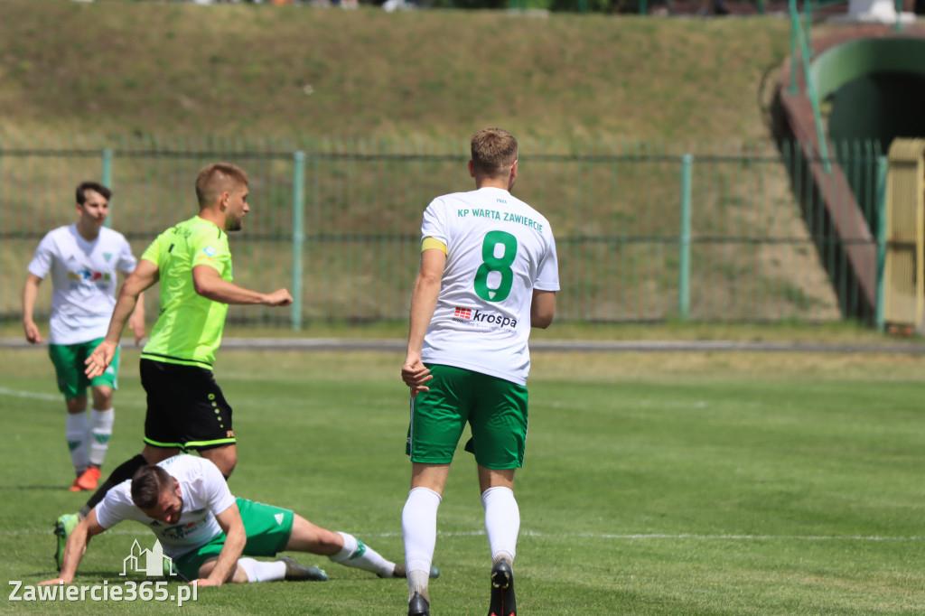 KP Warta Zawiercie 2:2  K.S. Polonia Łaziska Górne,