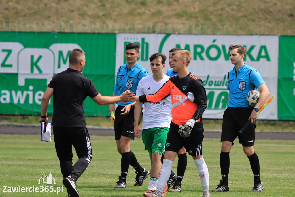 KP Warta Zawiercie 2:2  K.S. Polonia Łaziska Górne,