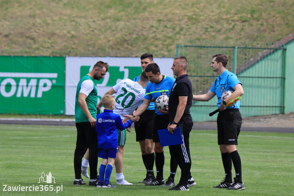 KP Warta Zawiercie 2:2  K.S. Polonia Łaziska Górne,