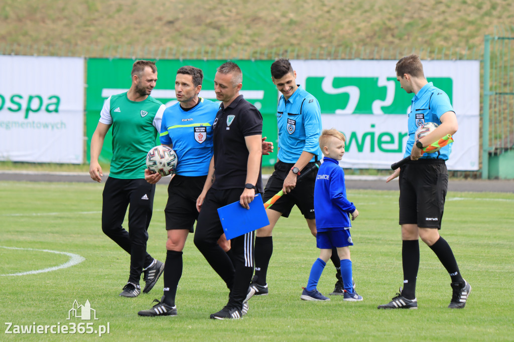 KP Warta Zawiercie 2:2  K.S. Polonia Łaziska Górne,