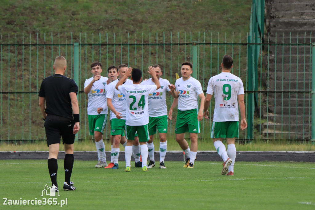 Brawo KP Warta Zawiercie wygrywamy  5:1 z GKS Szombierki Bytom.