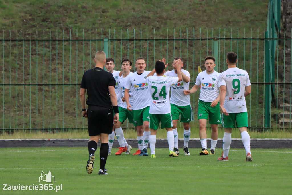 Brawo KP Warta Zawiercie wygrywamy  5:1 z GKS Szombierki Bytom.