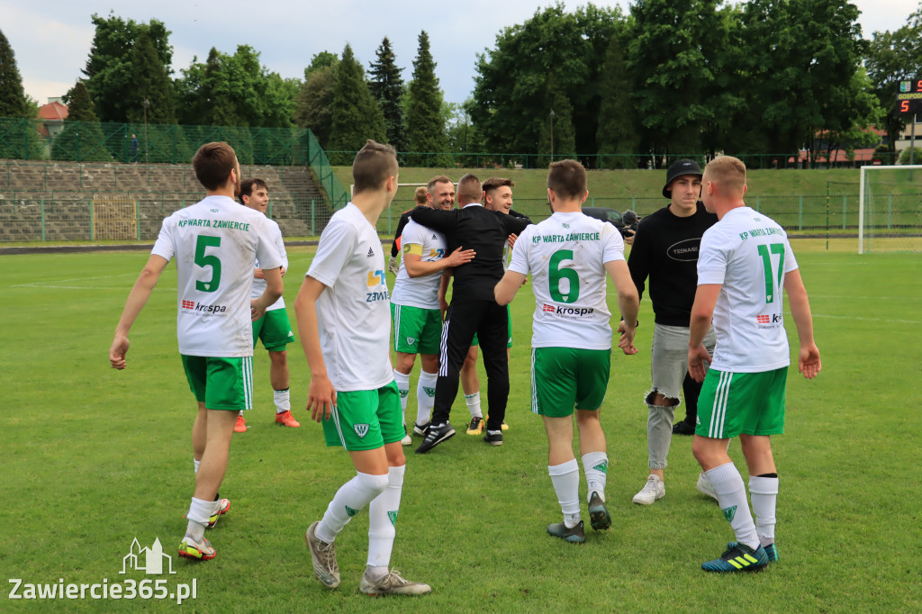 Brawo KP Warta Zawiercie wygrywamy  5:1 z GKS Szombierki Bytom.