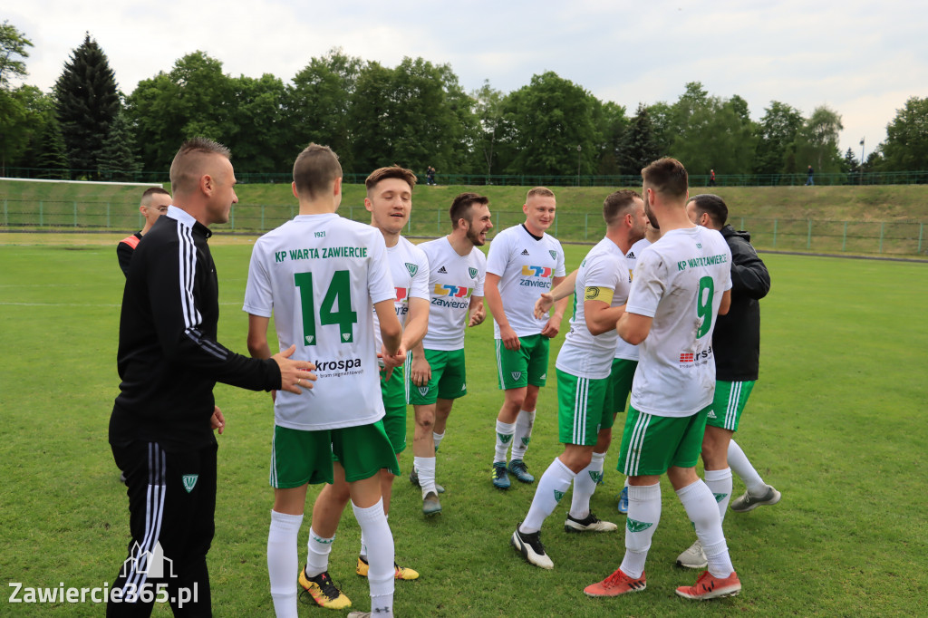 Brawo KP Warta Zawiercie wygrywamy  5:1 z GKS Szombierki Bytom.