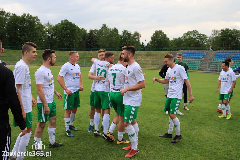 Brawo KP Warta Zawiercie wygrywamy  5:1 z GKS Szombierki Bytom.