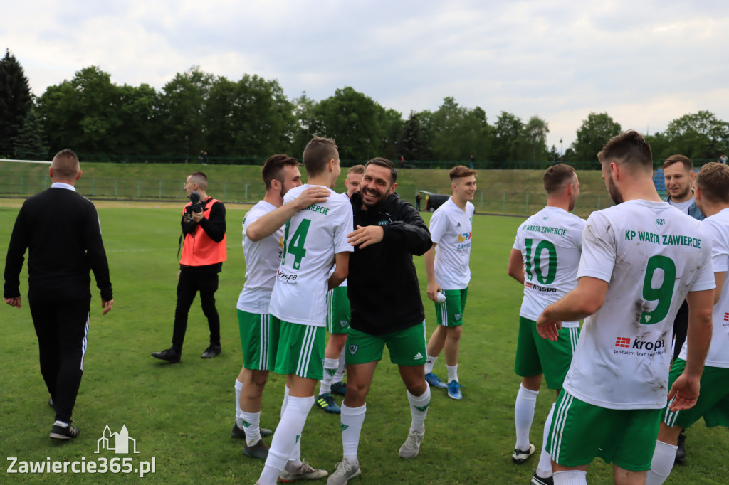 Brawo KP Warta Zawiercie wygrywamy  5:1 z GKS Szombierki Bytom.