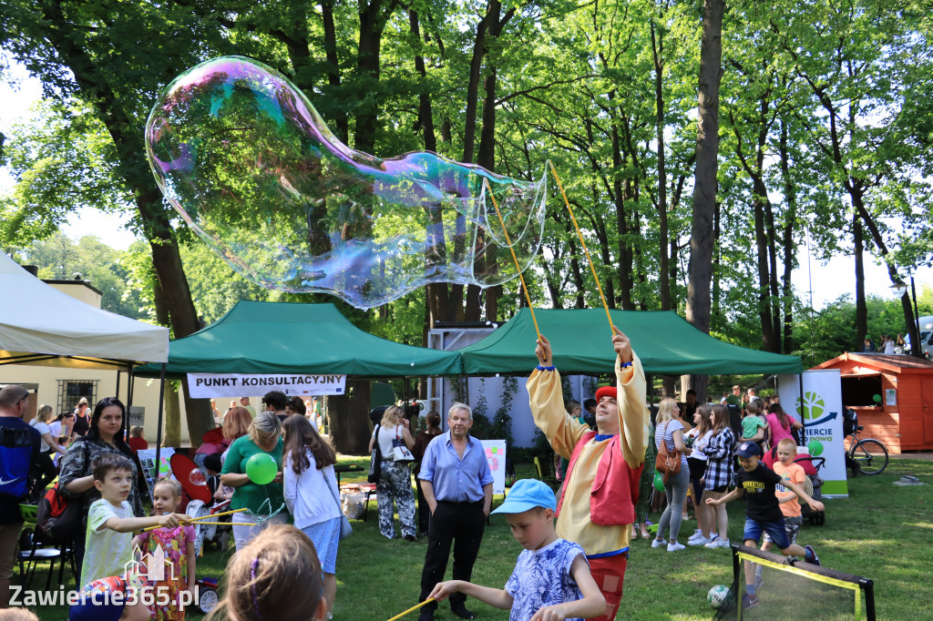 Piknik Ekologiczny w Zawierciu i koncert Dawida Artysty