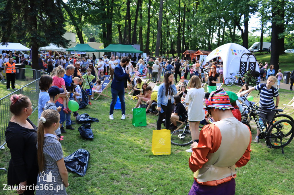 Piknik Ekologiczny w Zawierciu i koncert Dawida Artysty