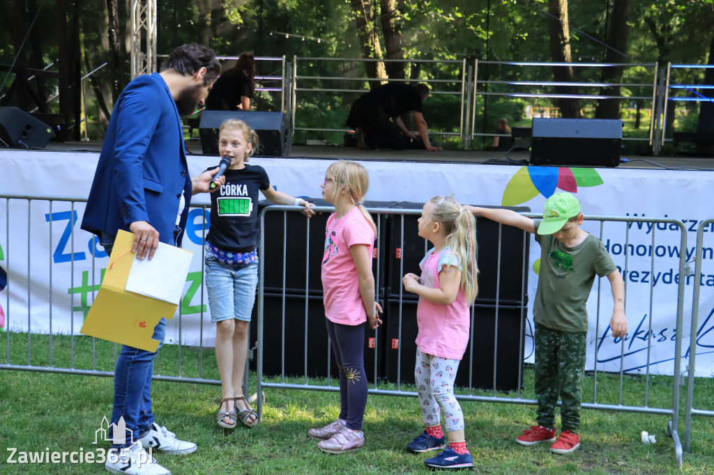 Piknik Ekologiczny w Zawierciu i koncert Dawida Artysty