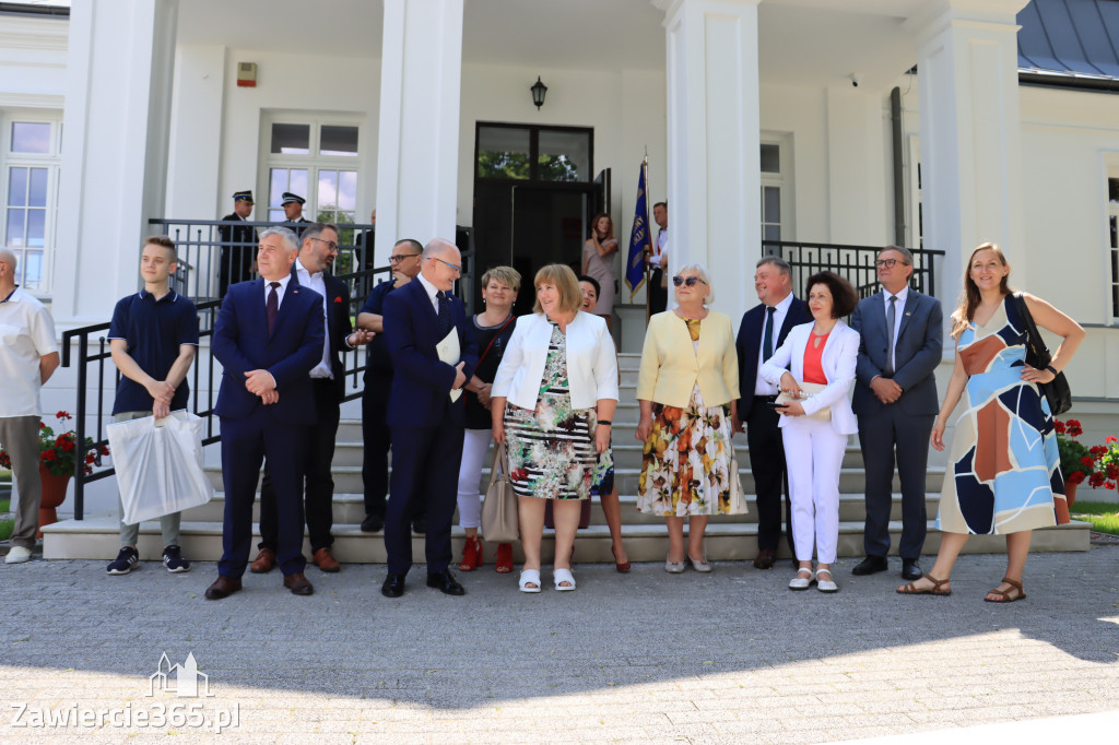  Irządze - ODDANIE BUDYNKU URZĘDU GMINY - Festyn Rodzinny