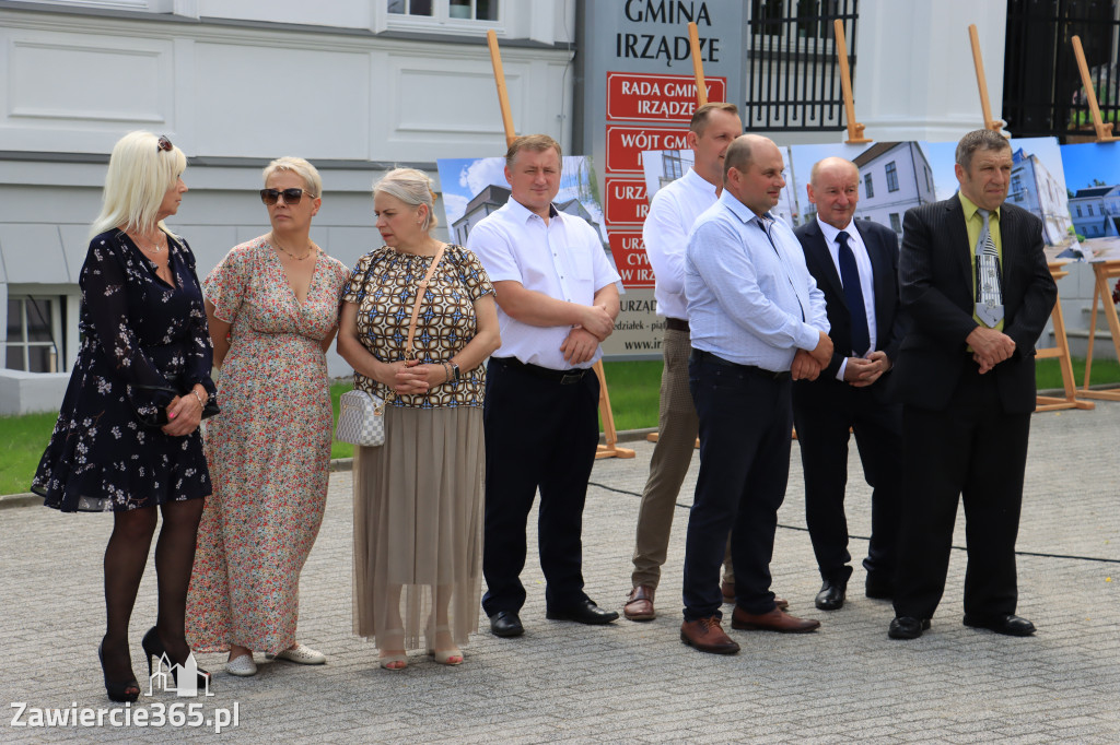  Irządze - ODDANIE BUDYNKU URZĘDU GMINY - Festyn Rodzinny