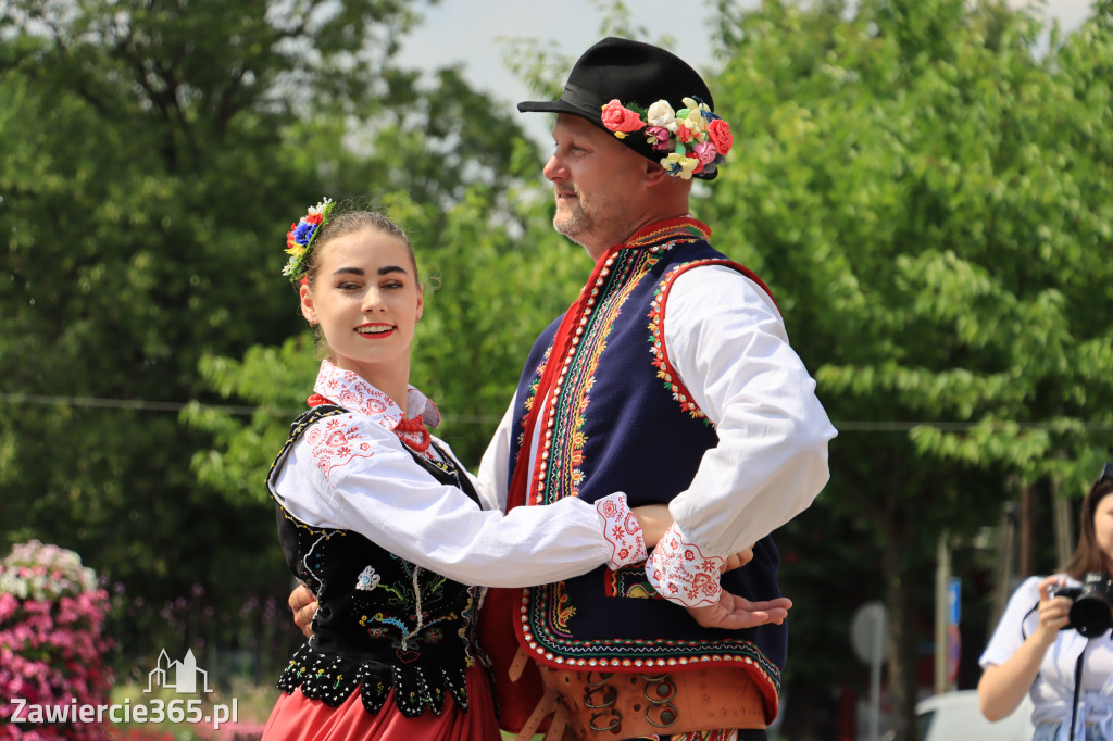 Happenig Urodzinowy - tort na Fontannie, Zawiercie!