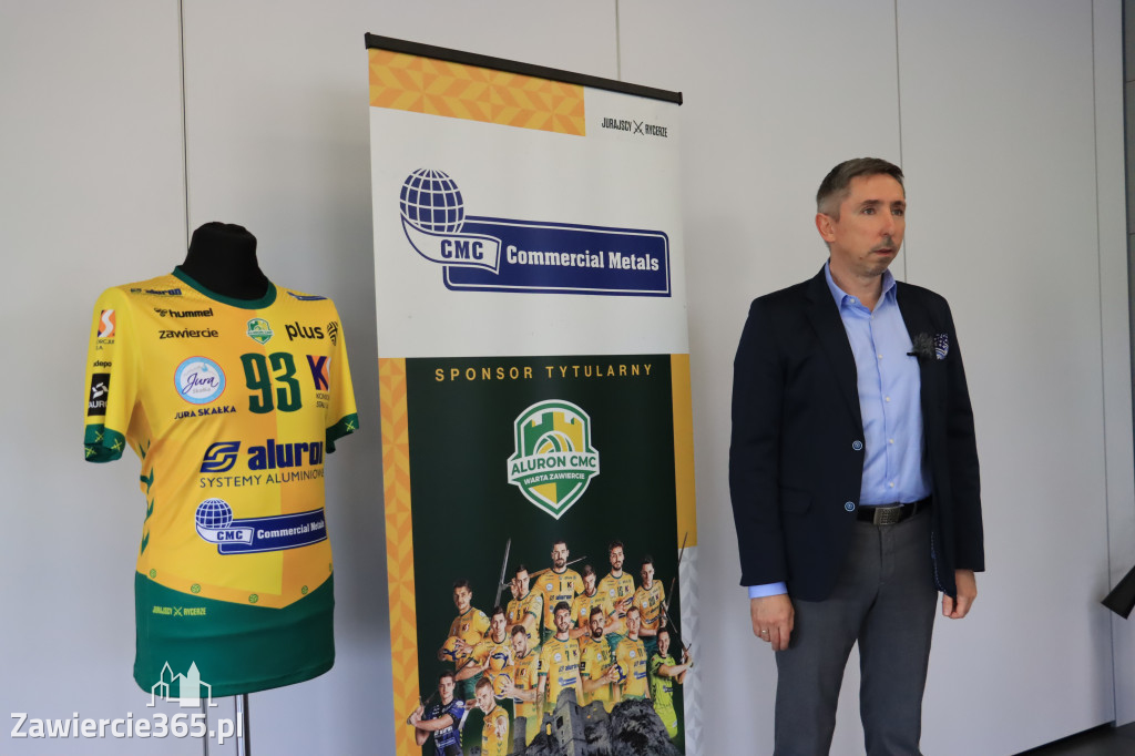 Briefing prasowy - CMC Poland a Alluron CMC Warta Zawiercie