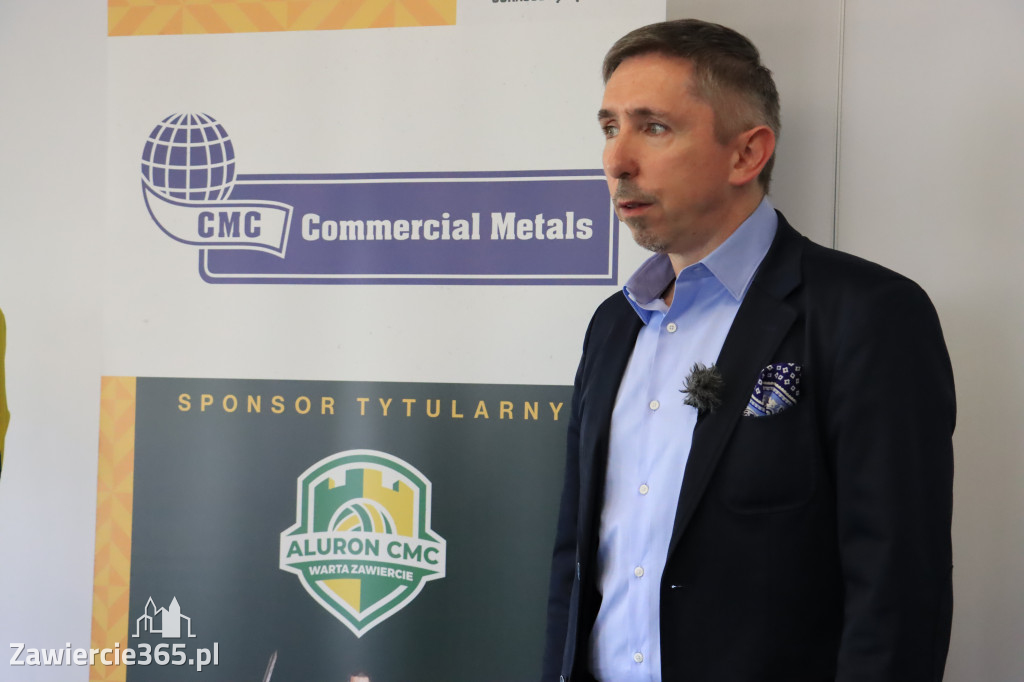 Briefing prasowy - CMC Poland a Alluron CMC Warta Zawiercie