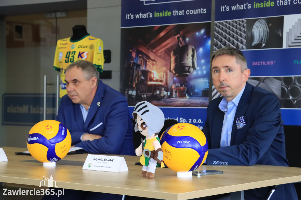 Briefing prasowy - CMC Poland a Alluron CMC Warta Zawiercie