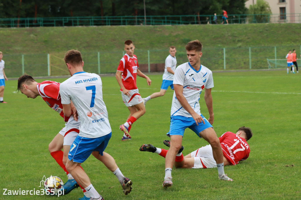 Ostatni sparing pierwszej drużyny KP Warta Zawiercie MKS Myszków