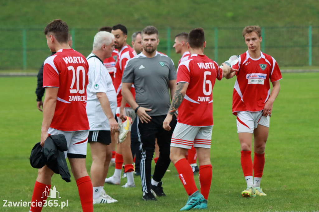 Ostatni sparing pierwszej drużyny KP Warta Zawiercie MKS Myszków