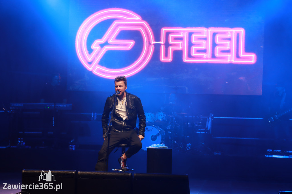 Koncert zespołu FEEL podczas Dni Ogrodzieńca 2022r.