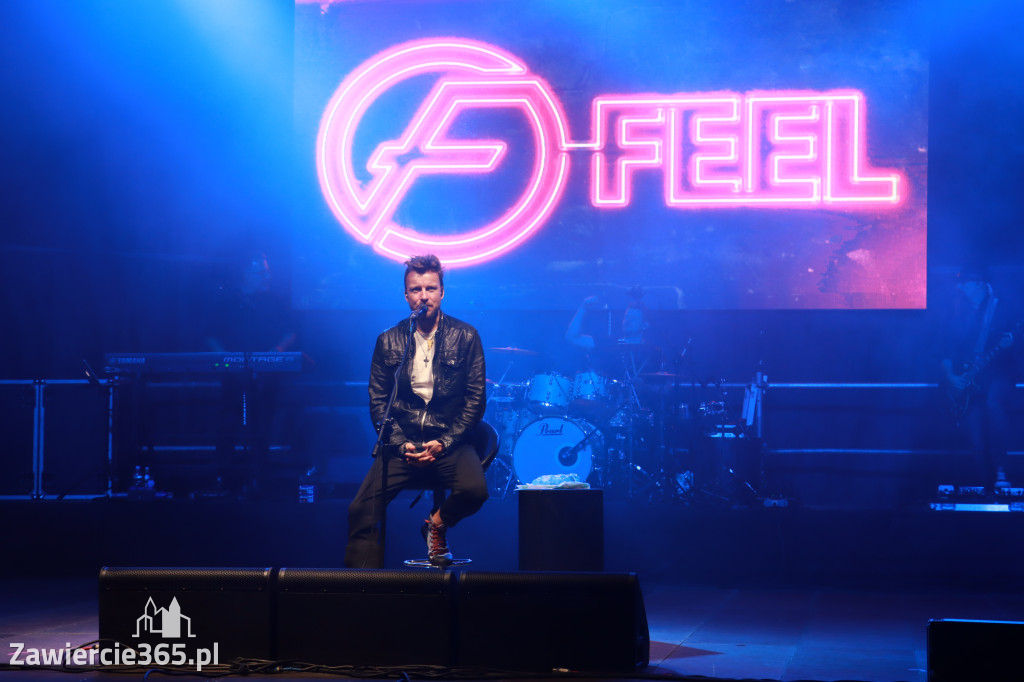 Koncert zespołu FEEL podczas Dni Ogrodzieńca 2022r.