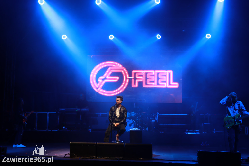 Koncert zespołu FEEL podczas Dni Ogrodzieńca 2022r.