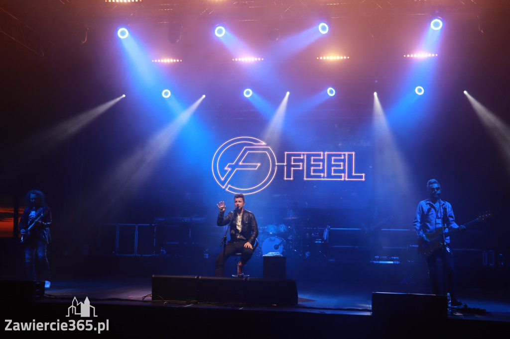 Koncert zespołu FEEL podczas Dni Ogrodzieńca 2022r.