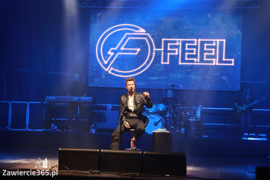 Koncert zespołu FEEL podczas Dni Ogrodzieńca 2022r.